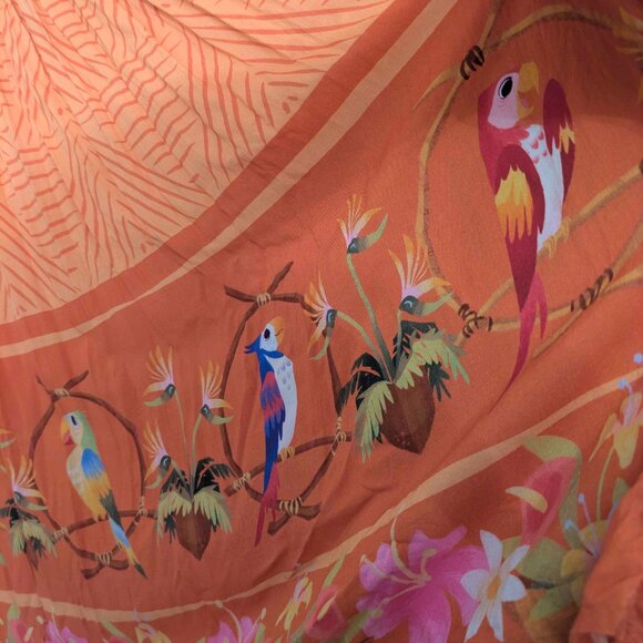 Disney The Dress Shop - Enchanted Tiki Room Midi Dress - Orange - Picture 8 of 8